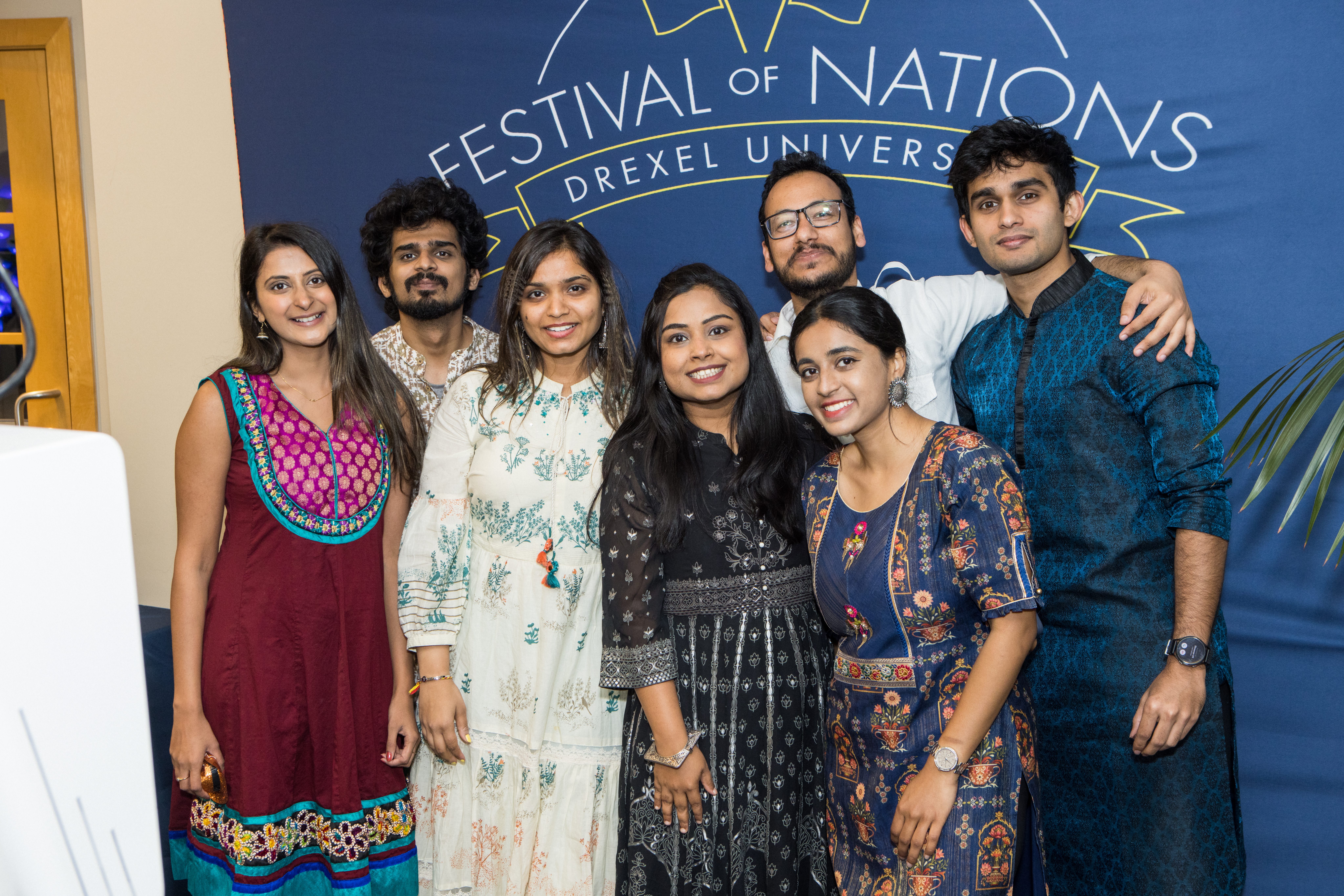 Members of the 2022/2023 IGSA Board at Festival of Nations